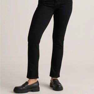 Quince Black Skinny Jeans Versatile and Sleek
